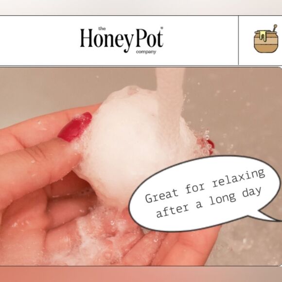 The Honey Pot Co Bath Bombs pH Balancing Fragrance Free 9 Count Total Se… - Picture 8 of 10